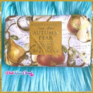 Asquith & Somerset Autumn Pear 10.5 oz Triple Milled Moisturizing Bath Bar Soap